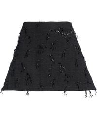 Ganni - Mini Skirt Organic Cotton, Polyester, Recycled Polyester - Lyst