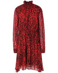 Calvin Klein Knielanges Kleid - Rot