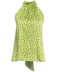 Pinko - Top Polyester, Elastane - Lyst