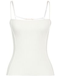 Jacquemus - Top Viscose, Polyester, Elastane - Lyst