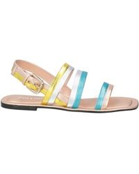 Pollini - Sandals Leather - Lyst