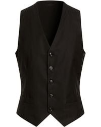 Giorgio Armani - Tailored Vests - Lyst