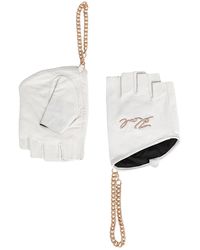 Karl Lagerfeld Handschuhe - Weiß