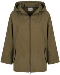 ALESSIA SANTI - Loisirs Military Jacket Cotton, Polyamide, Elastane - Lyst