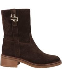 Pollini - Ankle Boots Leather - Lyst