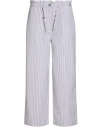 Gran Sasso - Light Pants Cotton - Lyst