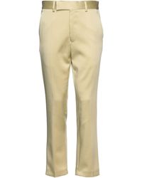 Uomo Abbigliamento da Pantaloni casual Pantaloni crop da Uomo di Haider Ackermann in Blu eleganti e chino da Pantaloni casual 