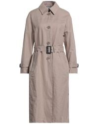 Herno - Overcoat & Trench Coat Linen - Lyst
