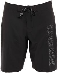 Calvin Klein Beach Shorts And Trousers - Black