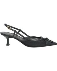 Stuart Weitzman - Pumps Leather, Textile Fibers - Lyst