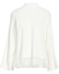 White Wise - Turtleneck Viscose, Modal, Nylon - Lyst