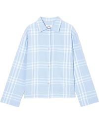 COS - Checked Flannel Pajama Set - Lyst