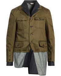 Comme des Garçons - Military Overcoat & Trench Coat Cotton - Lyst