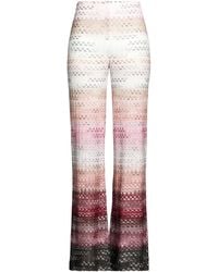 Missoni - Antique Rose Pants Viscose, Metal Fiber - Lyst