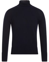 Alpha Studio - Midnight Turtleneck Cashmere - Lyst