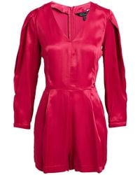 ARMANI EXCHANGE - Playsuit Viscose - Lyst