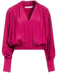 SIMONA CORSELLINI - Top Acetate, Silk - Lyst