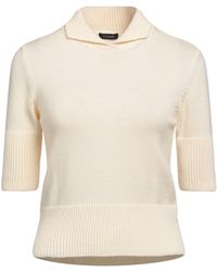 Cruciani - Cream Sweater Wool - Lyst