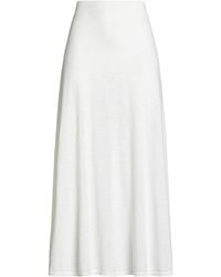 Fedeli - Maxi Skirt Cotton, Linen - Lyst