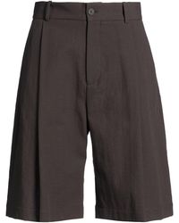 Studio Nicholson - Shorts & Bermuda Shorts Cotton, Polyamide - Lyst