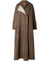 Acne Studios Lange Jacke - Natur