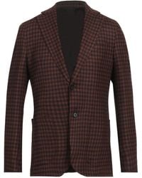 Paoloni - Blazer Virgin Wool, Silk, Linen, Elastane - Lyst