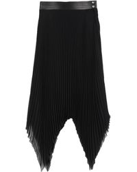 Loewe Midi Skirt - Black
