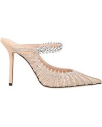 Jimmy Choo - Mules & Clogs Textile Fibers, Leather - Lyst