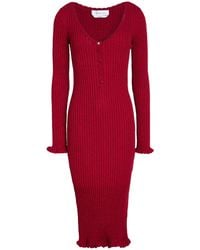 Blumarine - Vestido Midi - Lyst