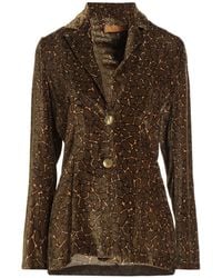 Siyu - Military Blazer Viscose, Silk - Lyst