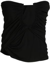 Mugler - Top Viscose, Elastane - Lyst