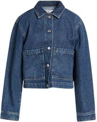 FRAME - Manteau En Jean - Lyst