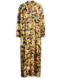 Jil Sander - Maxi Dress Polyamide - Lyst