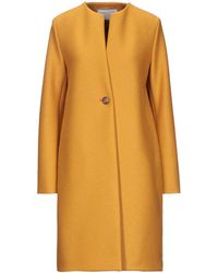 Harris Wharf London Manteau long - Orange