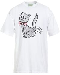 Aries - T-Shirt Cotton - Lyst