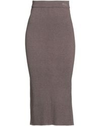 A PAPER KID - Midi Skirt - Lyst