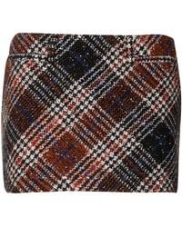 Missoni - Mini Skirt Wool, Cotton, Polyamide, Alpaca Wool - Lyst