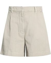 Brunello Cucinelli - Shorts & Bermuda Shorts Cotton, Linen - Lyst