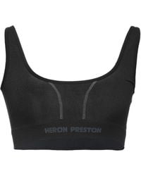 Heron Preston - Logo-Intarsia Crop Top - Lyst