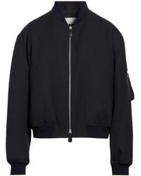 Jil Sander - Jacket Wool, Ovine Leather - Lyst