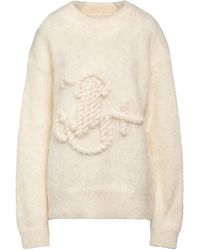Jil Sander - Ivory Sweater Mohair Wool, Polyamide - Lyst