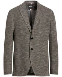 BOSS - Blazer Polyester, Cotton - Lyst
