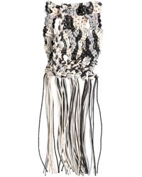 MSGM - Cross-Body Bag Textile Fibers - Lyst