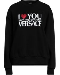 Versace - I Love You Sweatshirt - Lyst
