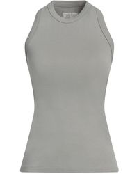 Low Classic Sheer Tank Top in Black | Lyst