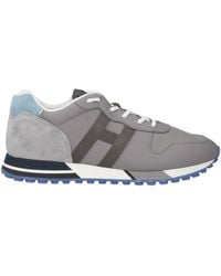 Hogan - Sneakers Leather, Textile Fibers - Lyst