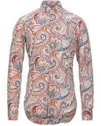 Brian Dales - Sand Shirt Cotton - Lyst