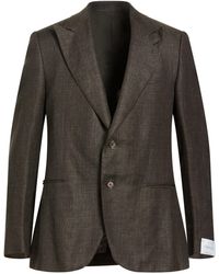 Caruso - Blazer Linen, Wool - Lyst