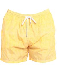 Barba Napoli Swim Trunks - Yellow