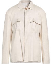 Lardini - Jacket Linen, Viscose, Elastane - Lyst